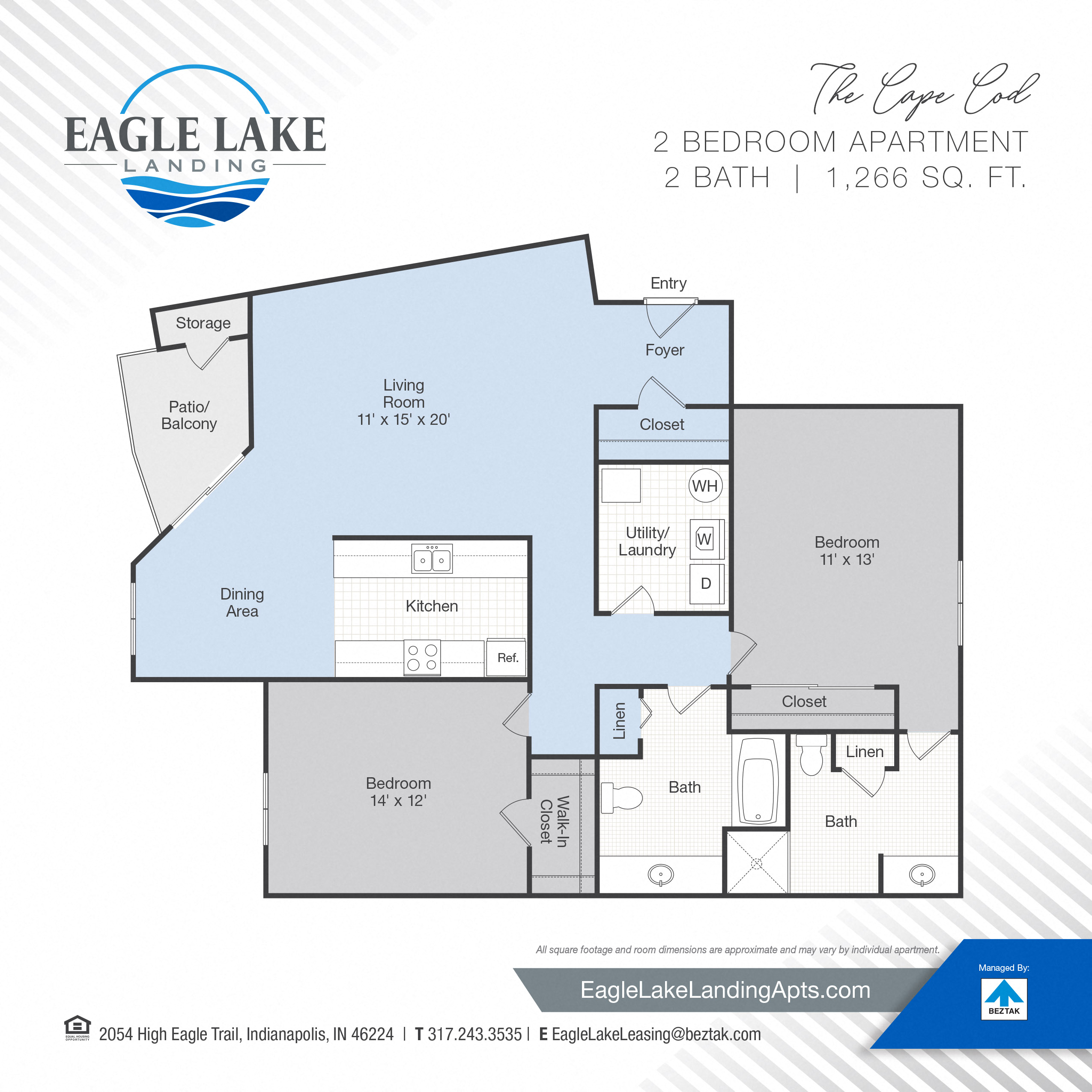 The Cape Cod floor plan